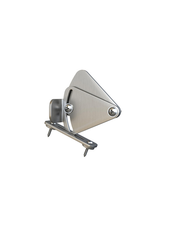 Orca Hardware Privacy Latch For Sliding Doors, Satin Stainless