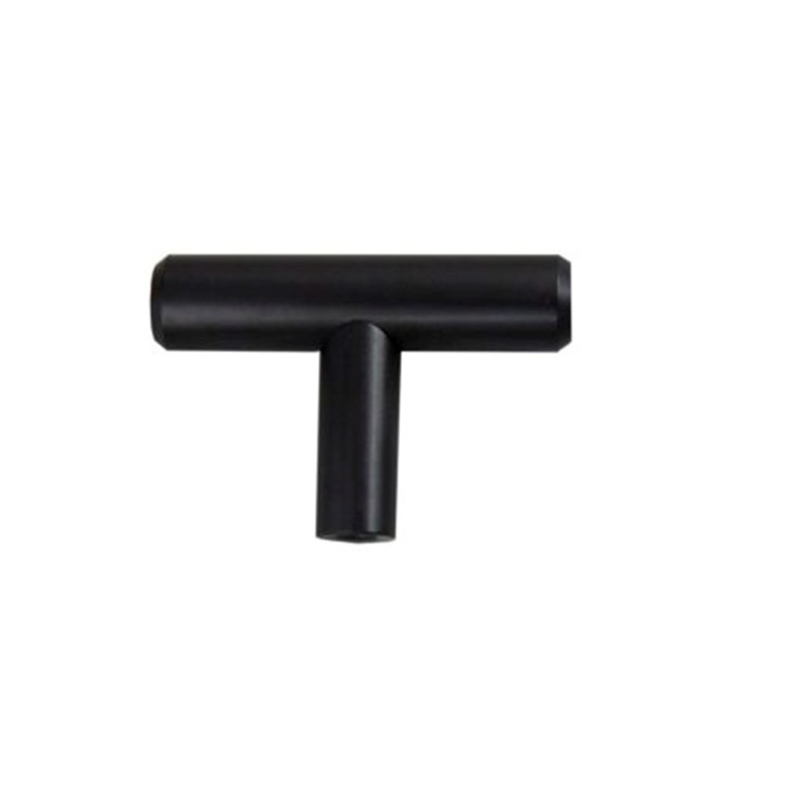 Orca Hardware Ck-12001 T-Pull Bar Cabinet, 2" Width, Steel, Matte Black