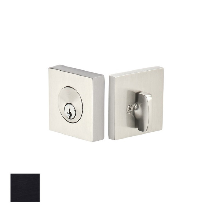 Emtek Single Cylinder Square Deadbolt