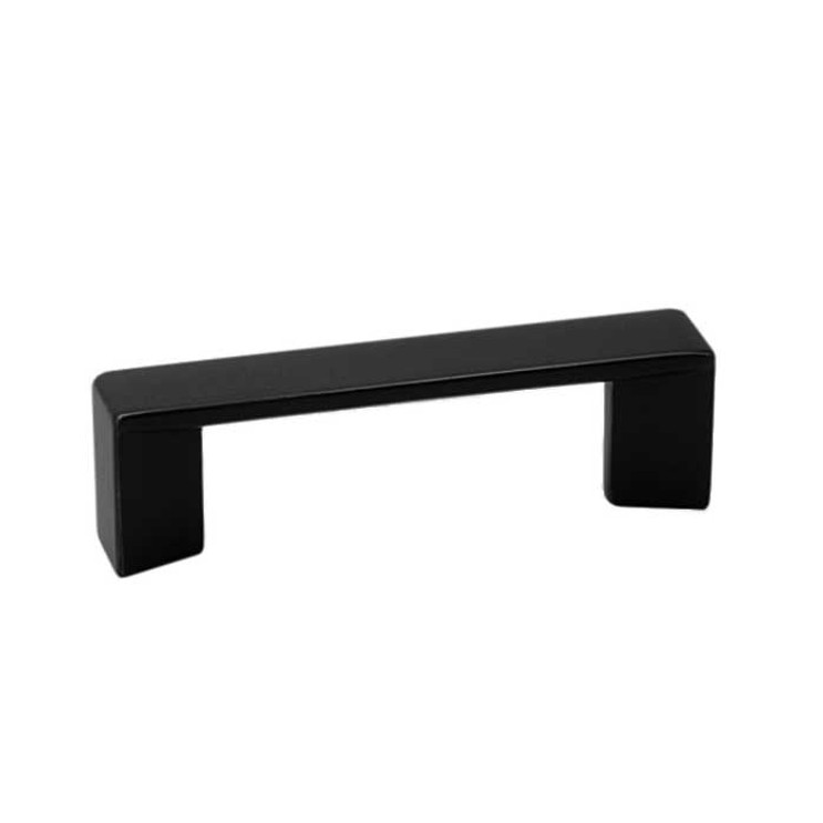 Emtek 4" C-to-C Trinity Pull,US19 Matte Black