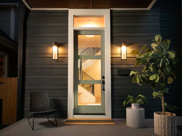 Front Door with Windows
