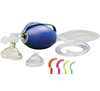 Adult BVM by Allied Medical with Added Medium Mask and Adult OPA Set Adult BVM by Allied Medical with Added Medium Mask and Adult OPA Set