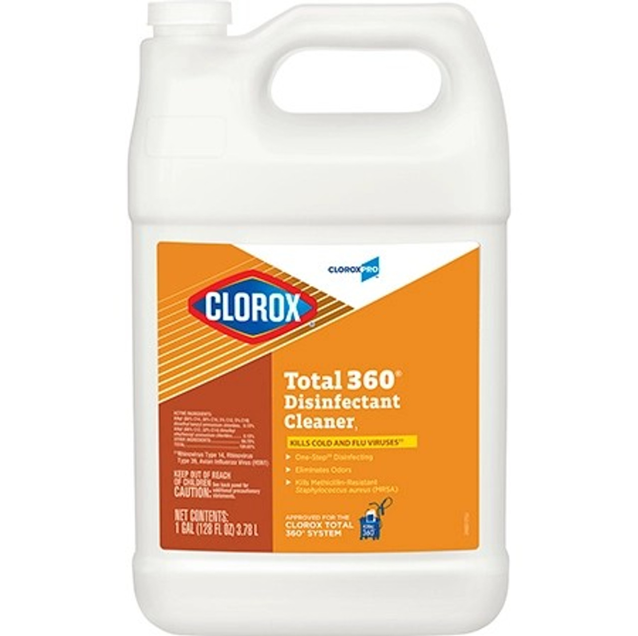 Clorox Total 360 Cleaner Disinfectant, Gallon #31650