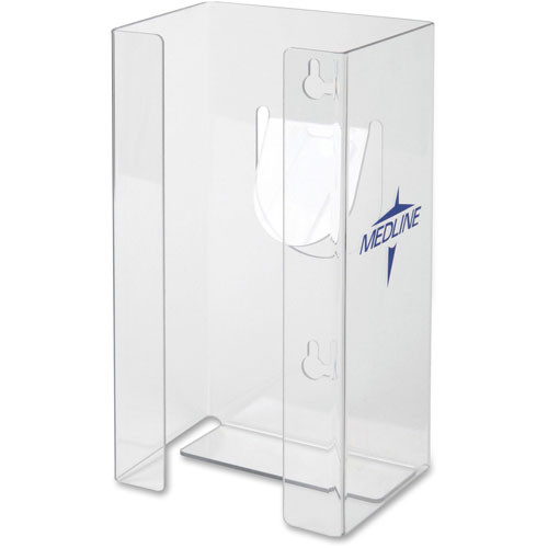McKesson Clear Plastic Glove Box Holder Wall Mount 3-Box Capacity 16-6530