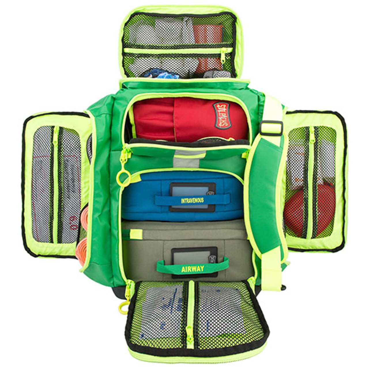 StatPacks G3 Perfusion Backpack - Blue, Green, Red