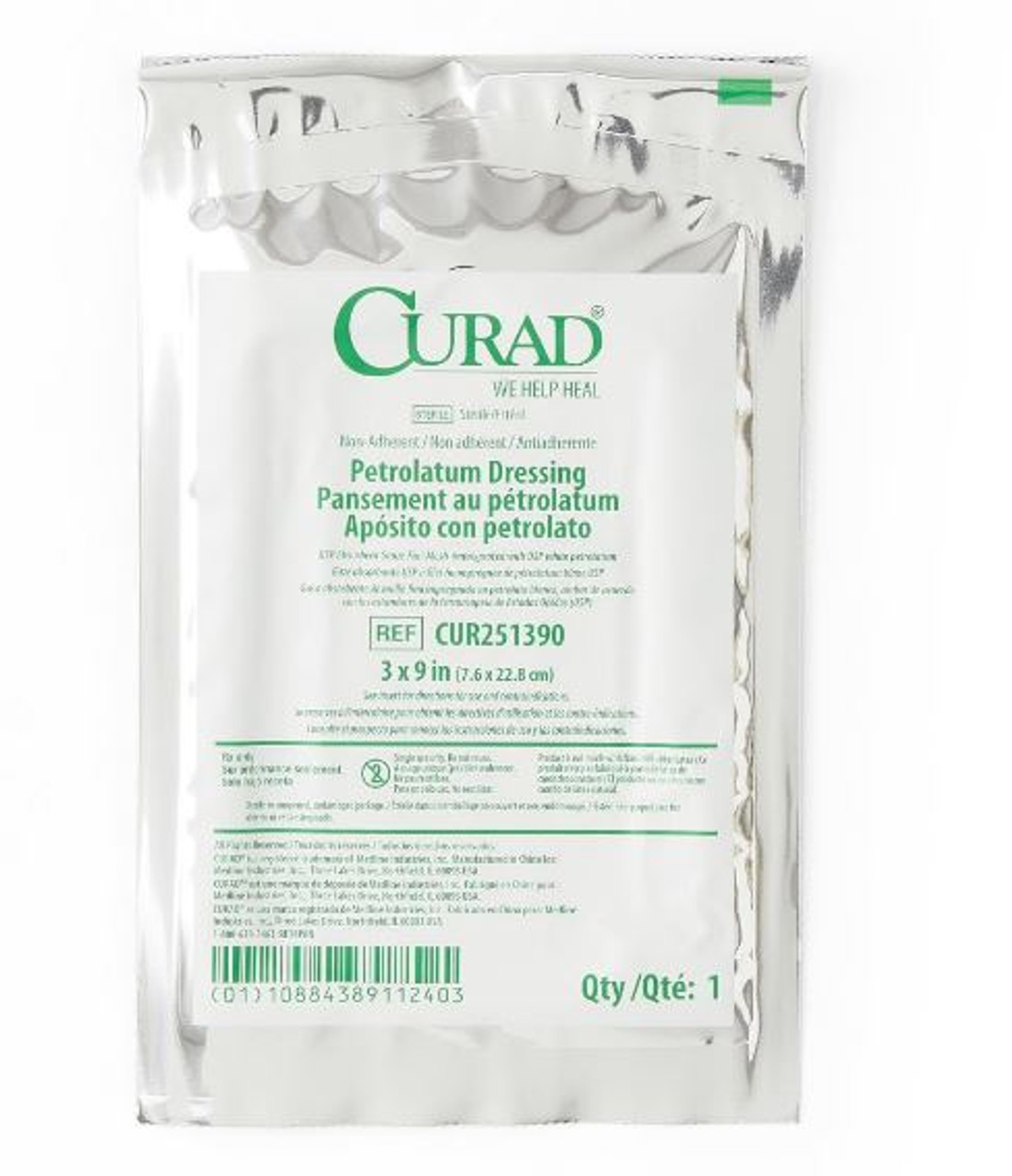 Petroleum Gauze 3'' x  9'' - Each