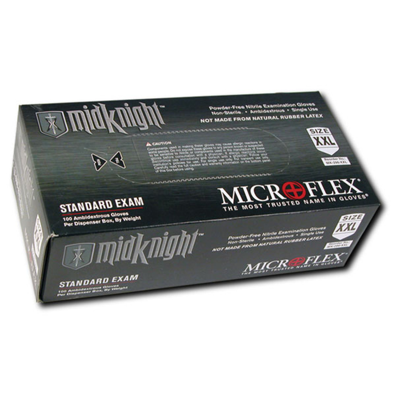 midknight nitrile gloves