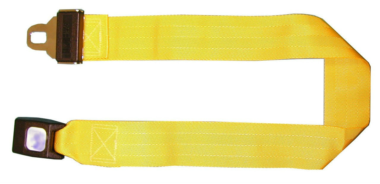 Stretcher Strap Extension 3 Foot - Yellow