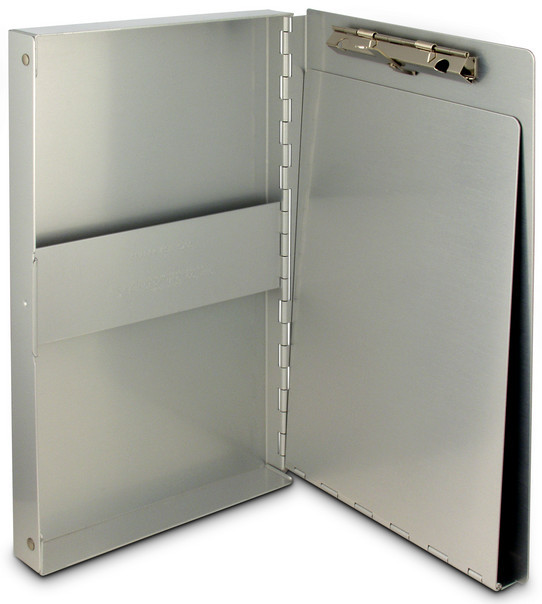 SAUNDERS SNAPAK SN-8512 サンダース　アルミクリップボード Snapak Clipboard - 8.5''x12'' by Saunders - Medical Warehouse