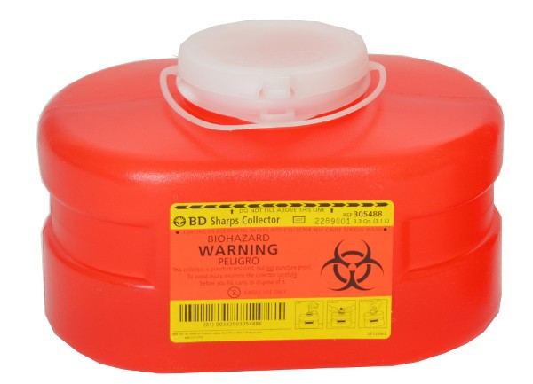 3.3 Quart Sharps Container #305488 by BD - Medical Warehouse