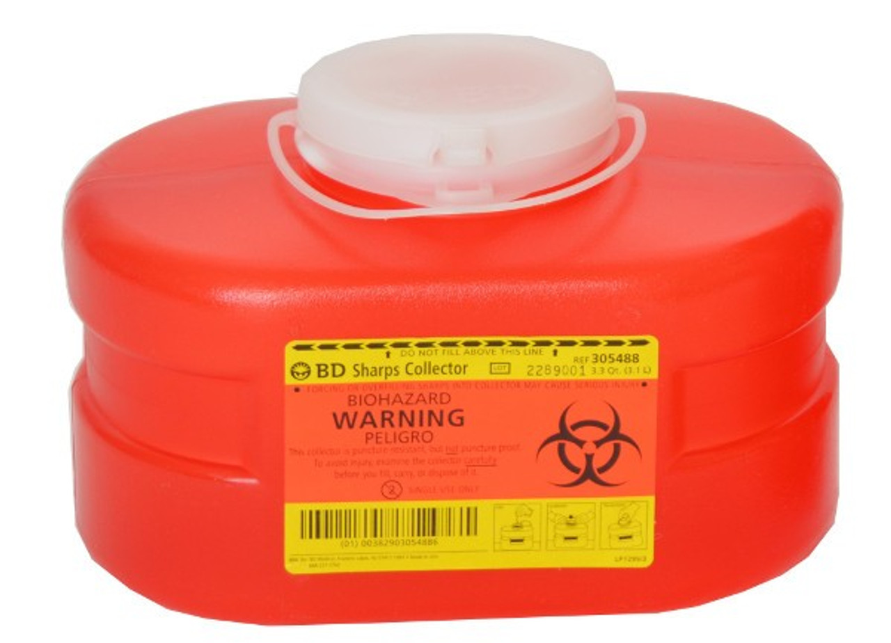 3.3 Quart Sharps Container #305488  by BD