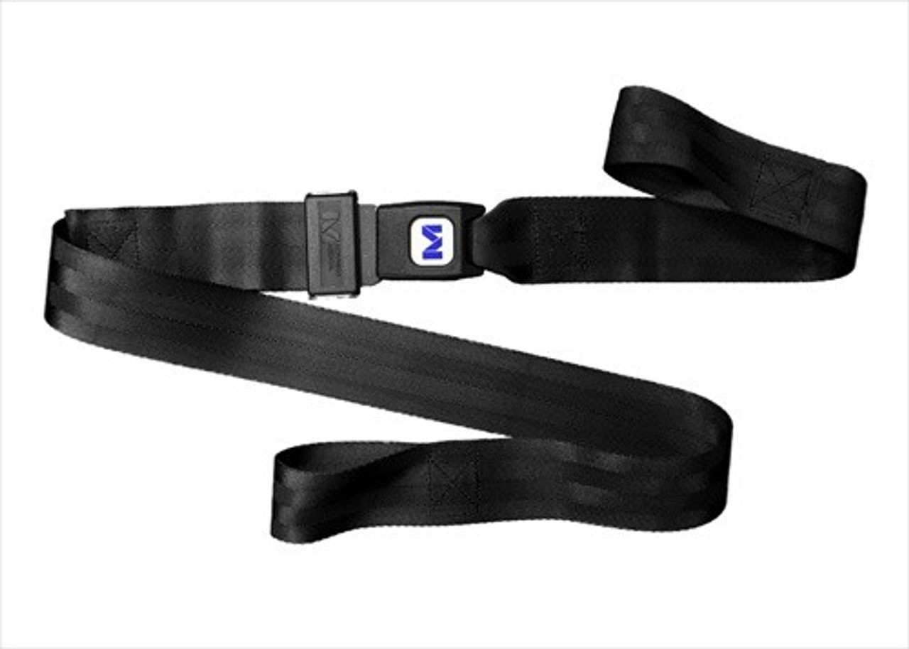 7 Foot - 2 Piece Nylon Stretcher/Backboard Strap with Metal Buckle