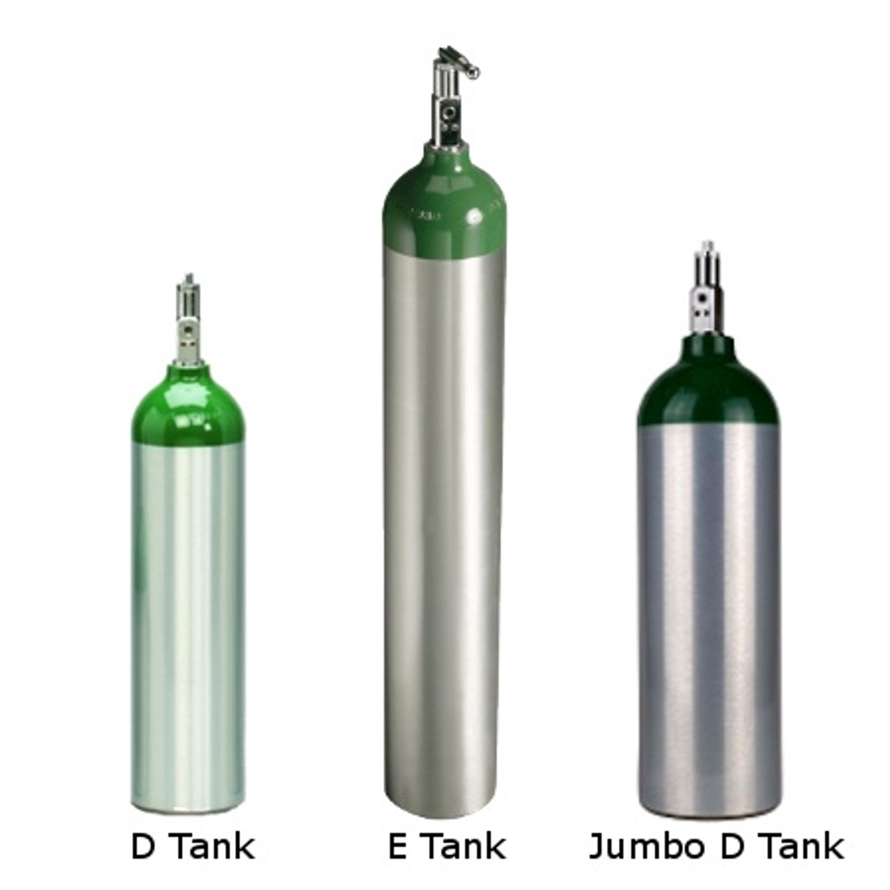 Types Of Oxygen Tanks