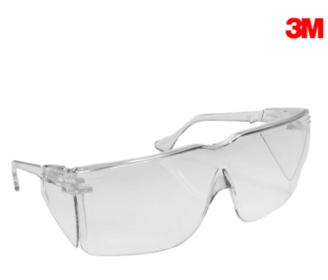 Laser safety eyewear ONTOR Filter: 0295, frame color black/white (suitable  also for spectacles wearer)