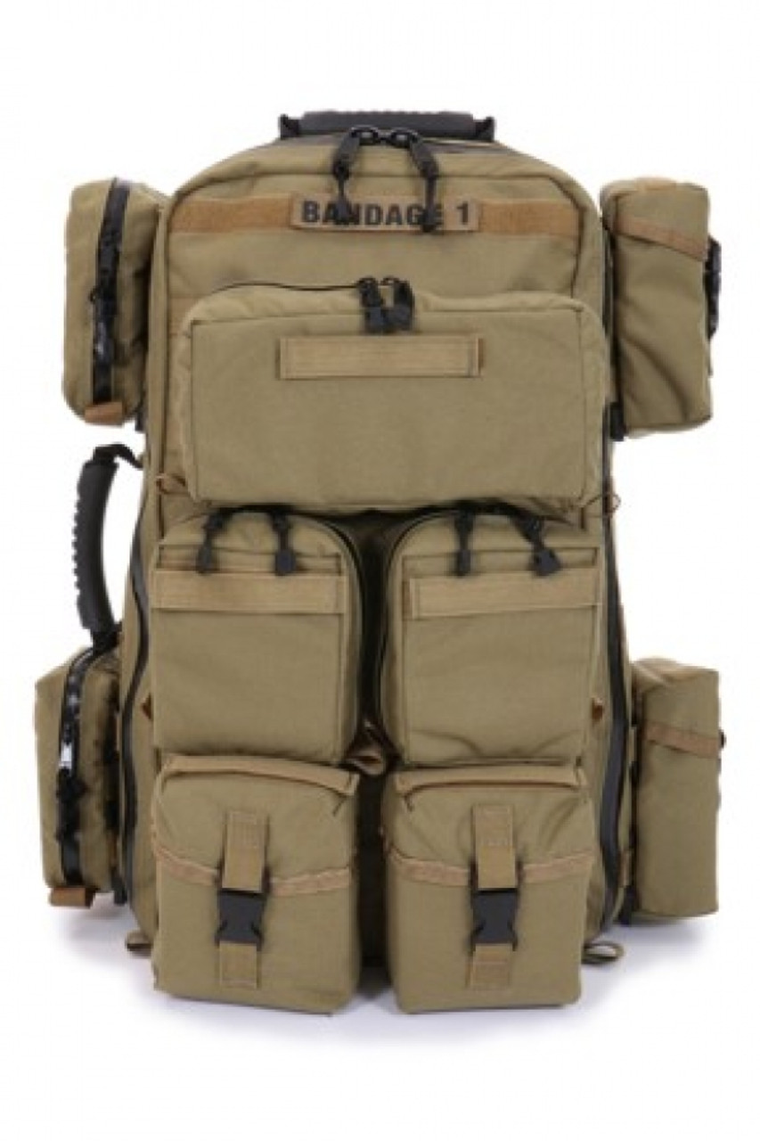 Tactical Medical Backpack with Pouches