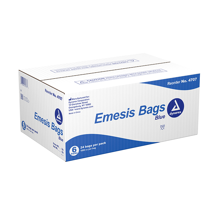 Emesis Bag Box of 6 Packs