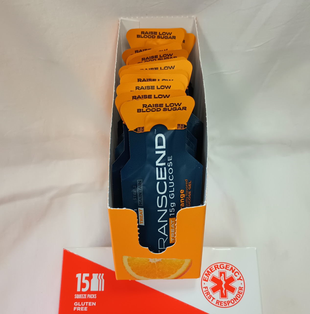 Transcend Glucose Gel - 15 per Box - Medical Warehouse