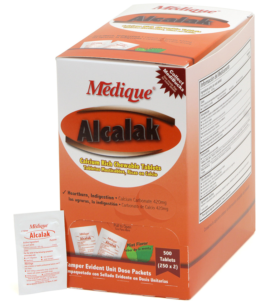 Alcalak Antacid Tablets - Unit Dose