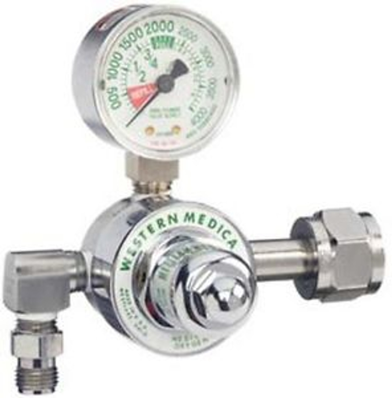 On-Board Oxygen Regulator with Large Gauge & 50 Psi Port