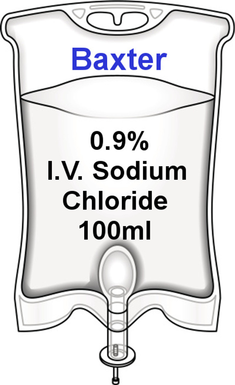 0.9% I.V. Sodium Chloride for Injection - 100ml - Medical Warehouse