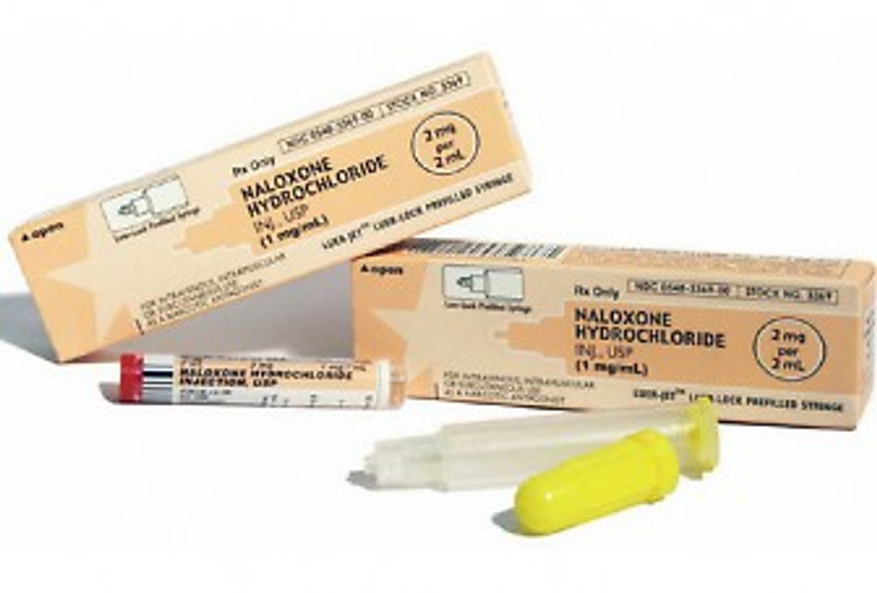 Narcan (Naloxone) in 2mg/2ml Luer-Jet™ Prefilled Syringe