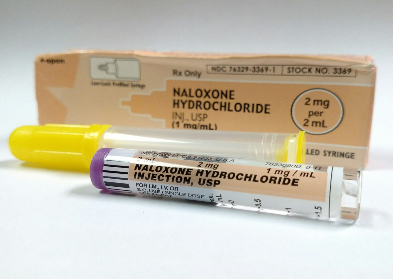 Narcan (Naloxone) in 2mg/2ml Luer-Jet™ Prefilled Syringe - Medical Warehouse