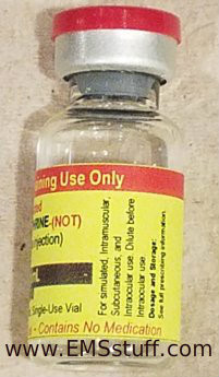 Simulated Epinephrine for Training 11,000 Vial Medical Warehouse