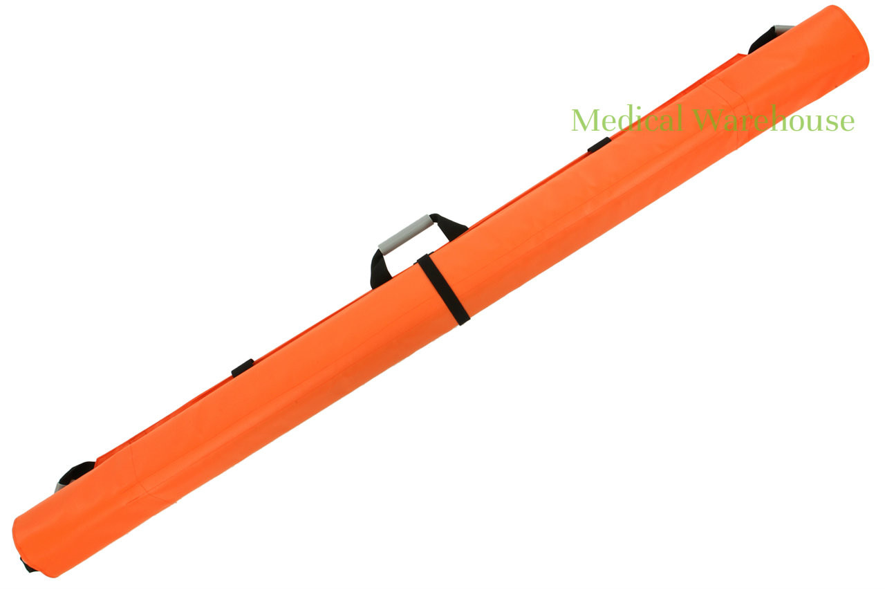 Orange strap with velcro for stretcher - Belpro