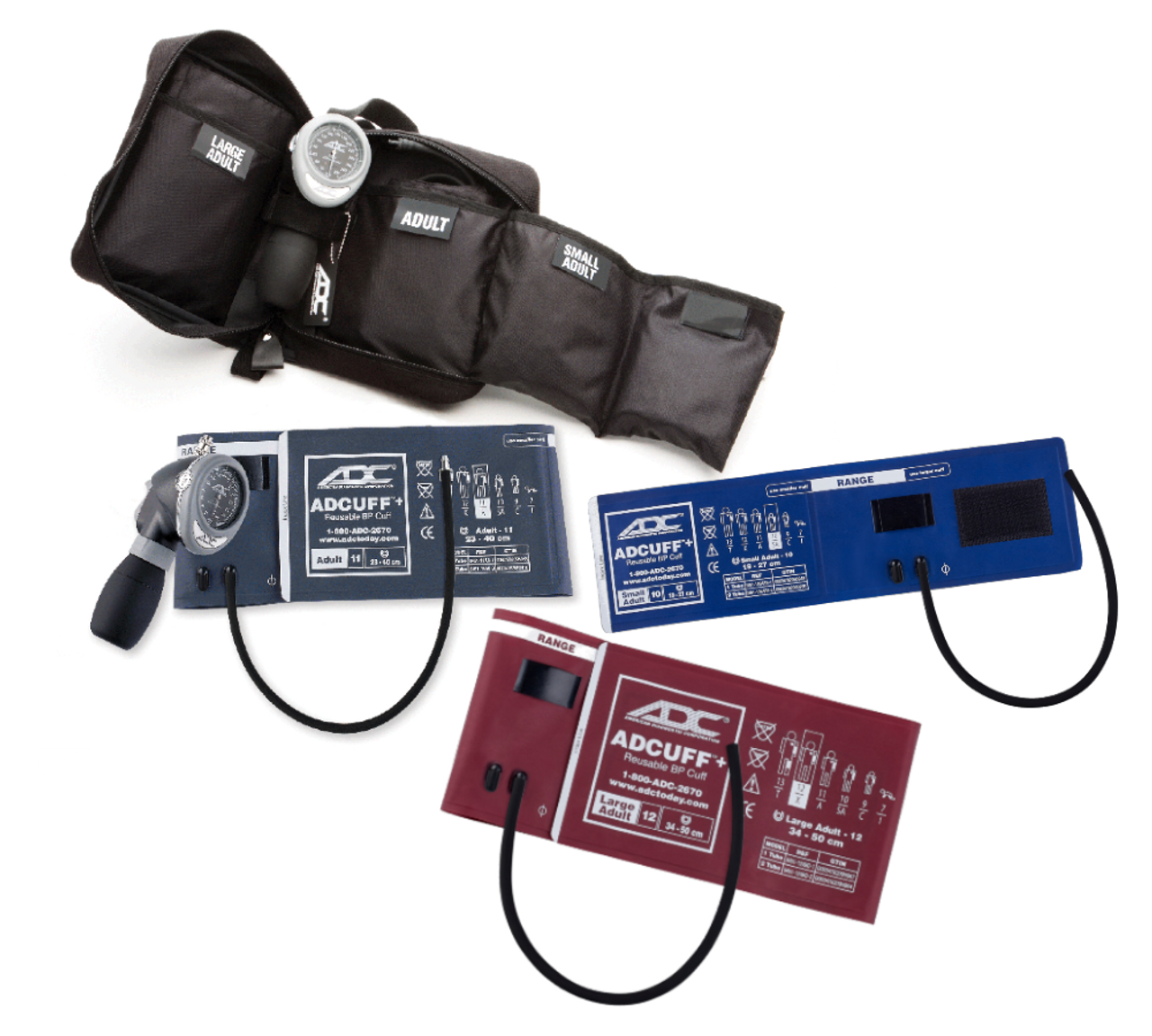 ADC® Zipper Blood Pressure Cuff Carrying Case