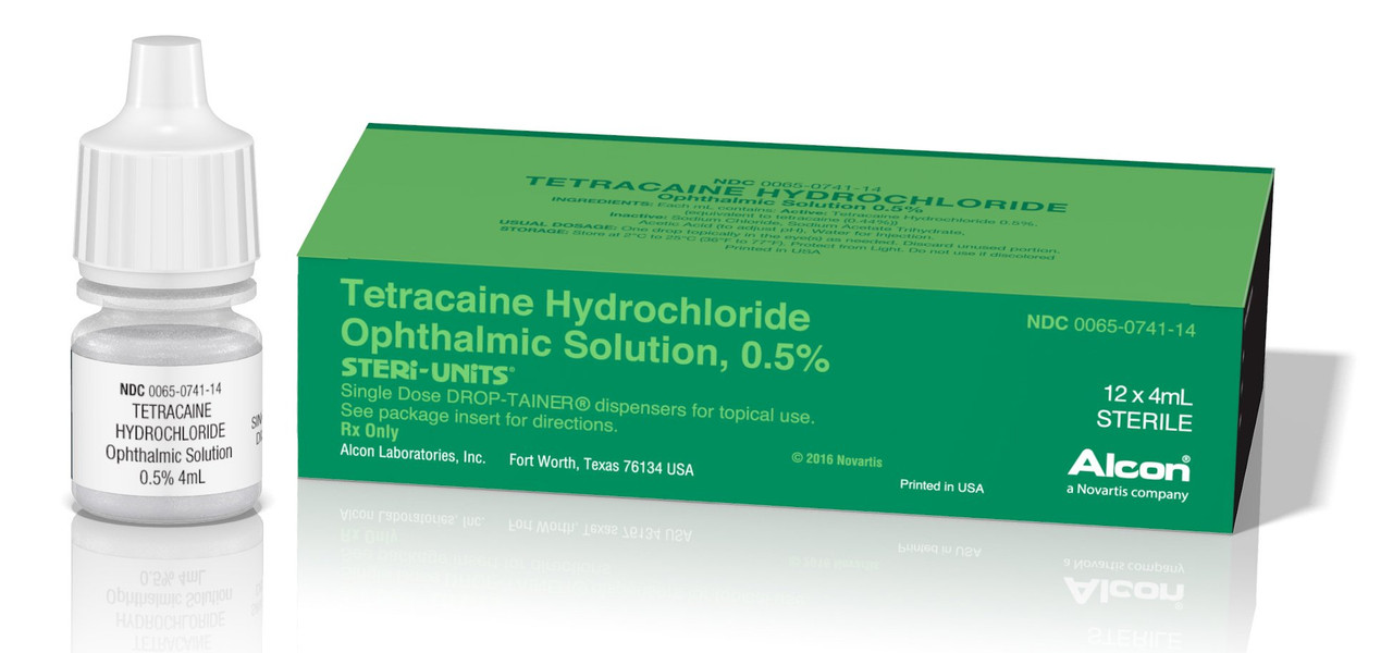 Tetracaine Hydrochloride Ophthalmic Solution, 0.5%