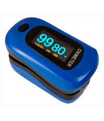 OLED Fingertip Pulse Oximeter with Case