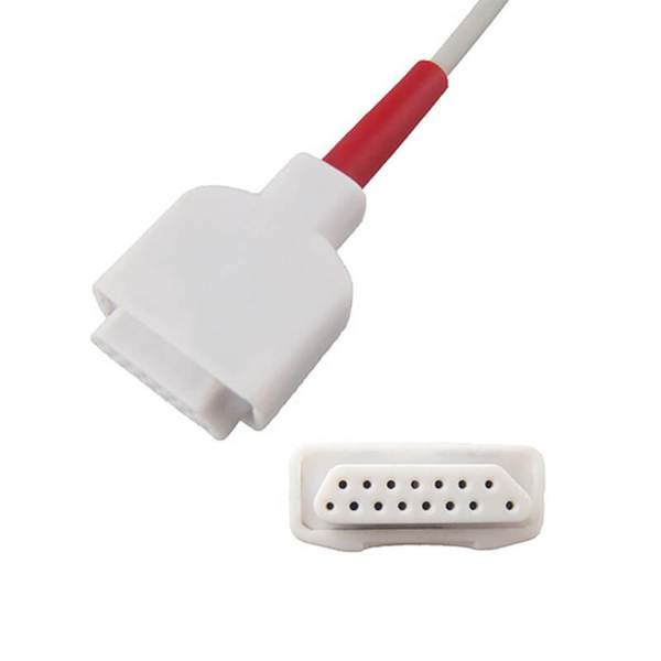Masio# 2405 RC-1 Patient (Ext) Cable 20 Pin Red to M-LNCS