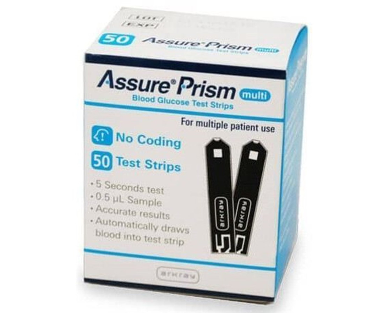 Assure Prism Test Strips - 50 per Pack