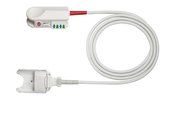 Masimo# 2697 Rainbow DCI PED Reusable SpCO/SpO2 Sensor, 3 foot