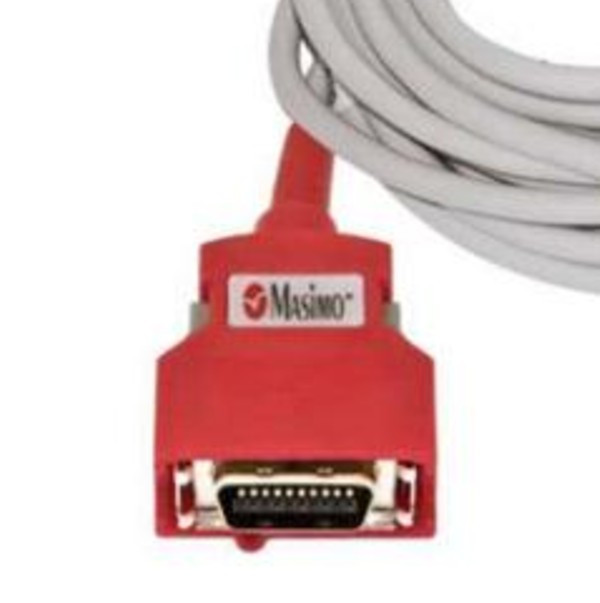 Masimo# 4072 Rd SET Patient (Ext) Cable to 20 Pin Red