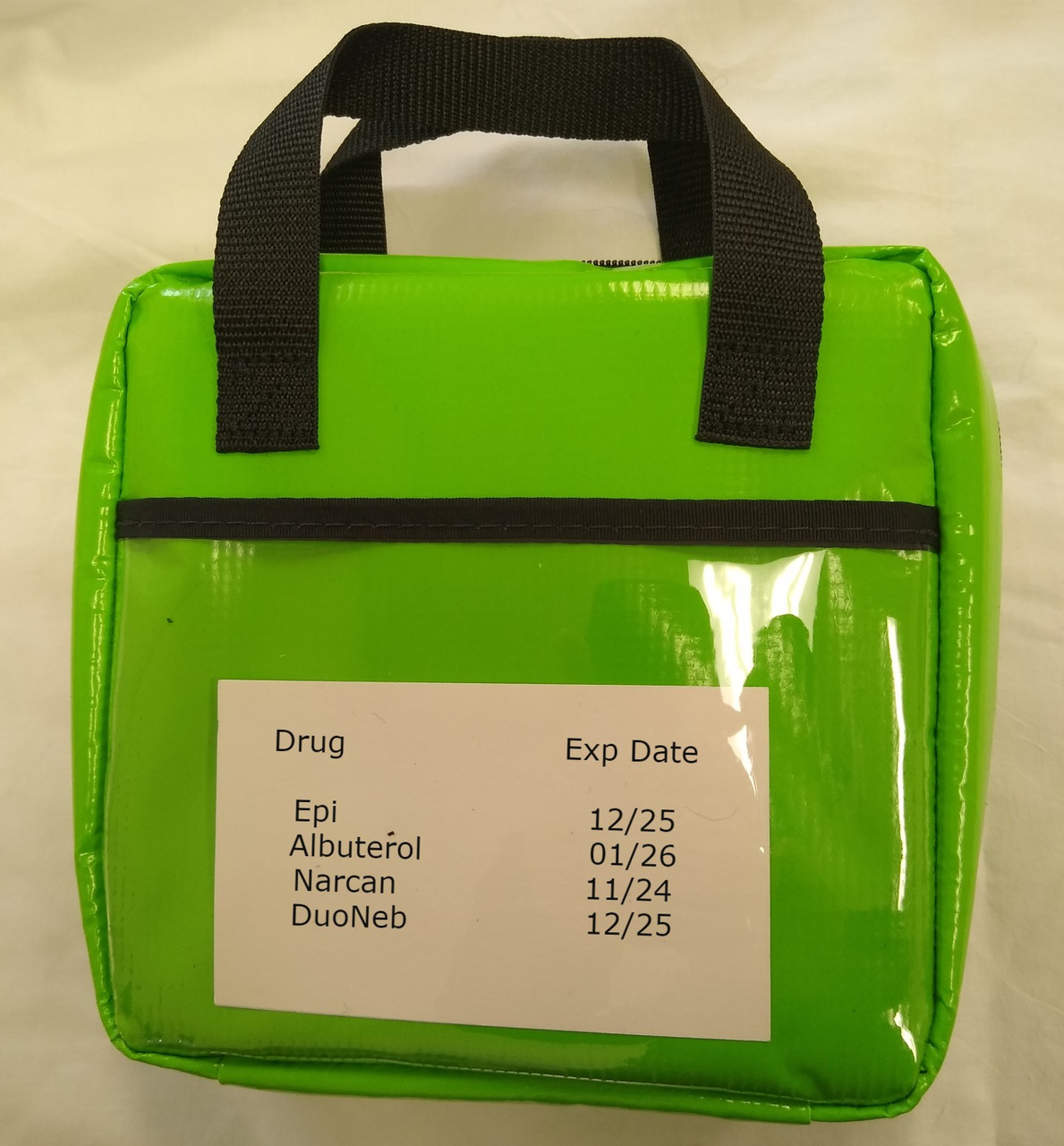 Pocket for Drug Info card