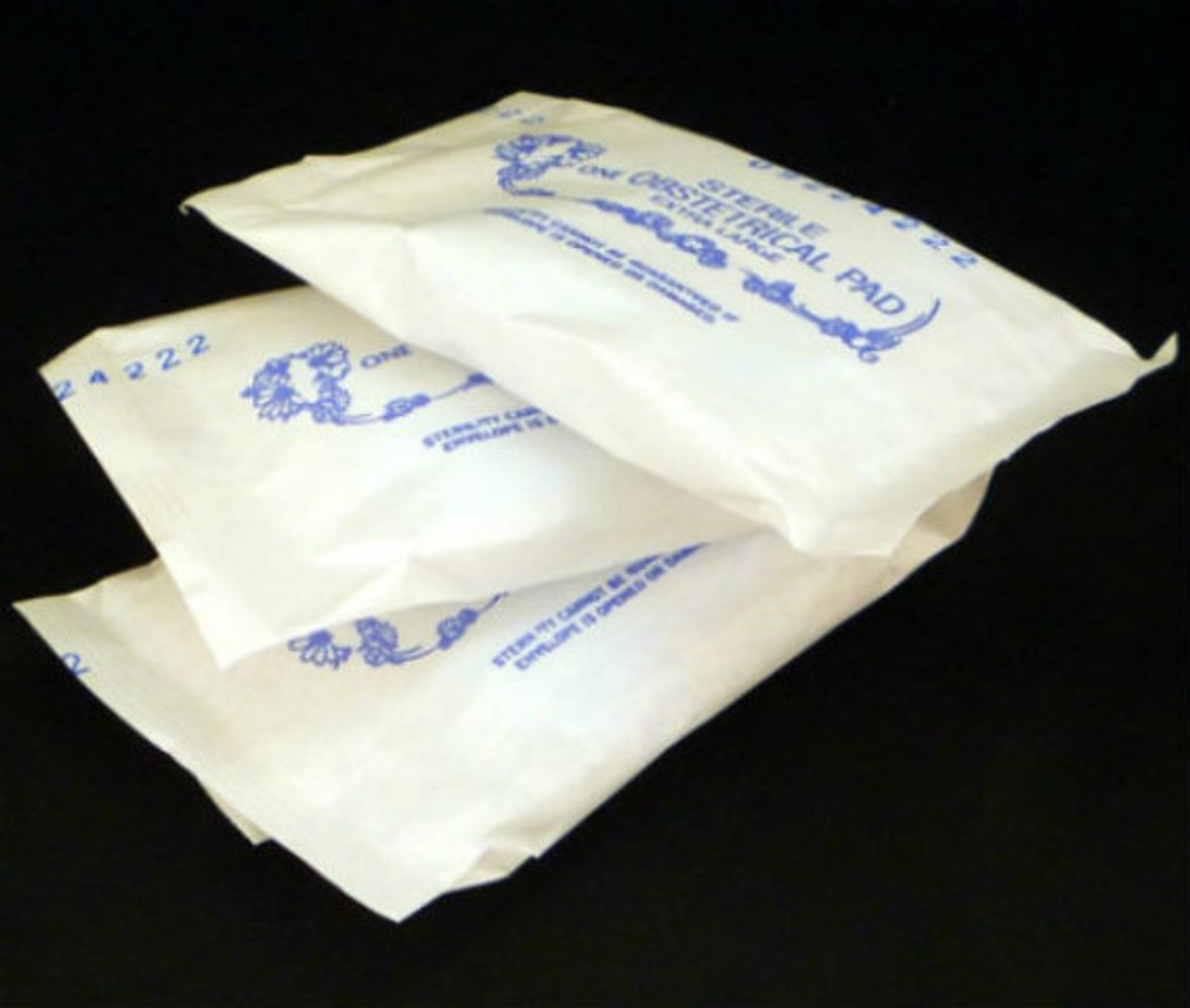 OB Pads Individually Wrapped, Sterile - 12/Pkg
