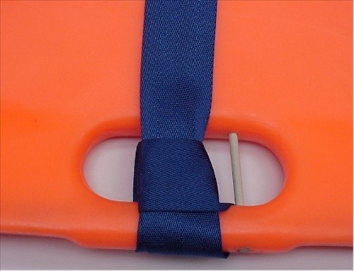 Wipe-Clean VINYL Backboard Strap with Swivel Speed Clips - Medical Warehouse