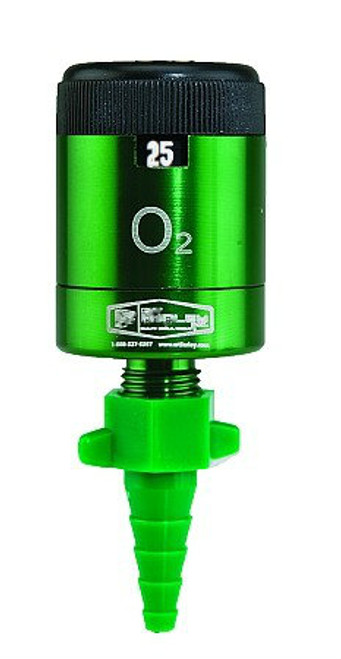 Dial Oxygen Flowmeter with Ohio Adapter 0-25 Lpm Dial Oxygen Flowmeter with Ohio Adapter 0-25 Lpm
