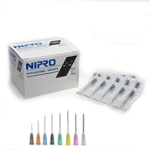 21 Gauge x 1.0" Needles 100/Bx