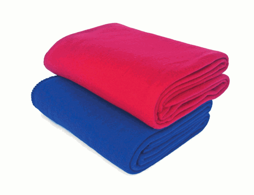 Polyester EMS Cot Blanket 62" x 90" - Navy
