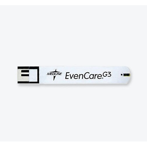 EvenCare G3 Glucose Test Strips - 50 per Pack