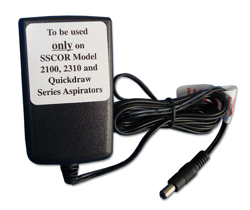 AC Charger for SSCORT Ten, SSCORT VX-2 and Quickdraw Suction Units AC Charger for SSCORT Ten, SSCORT VX-2 and Quickdraw Suction Units