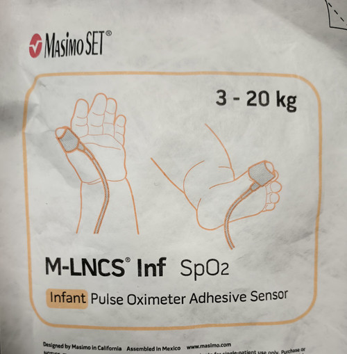 Masimo# 2512 M-LNCS Disposable Infant Sensor 18 inch - Each