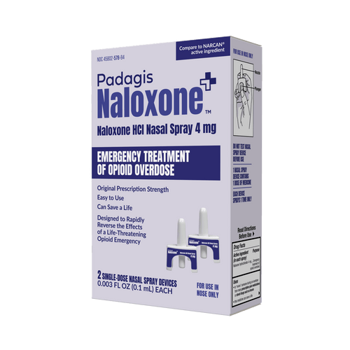 Naloxone HCI Nasal Spray 4mg - Two Pack