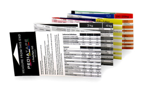 PEDIATAPE Color-Coded ALS Drug Tape PEDIATAPE Color-Coded ALS Drug Tape