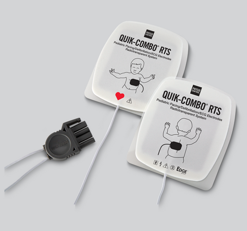 Pediatric Quik Combo RTS Defibrillation Pads by Physio Control