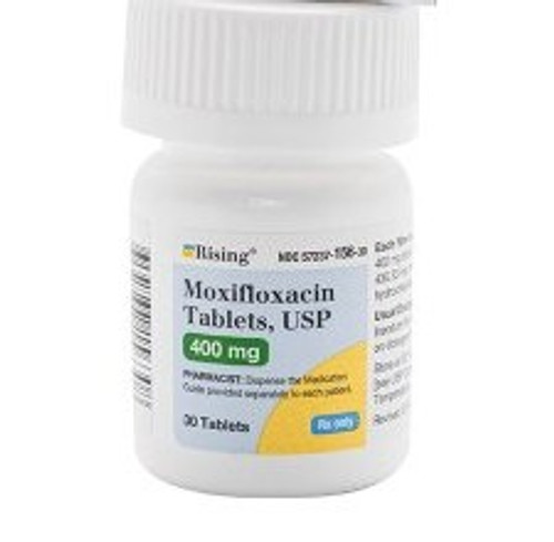 Moxifloxacin 400mg Tablets - 30/Bottle