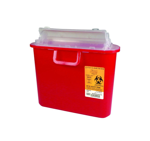 5.4 Quart Sharps Container #8708  by Medegen