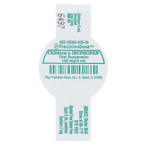 Ibuprofen 100mg/5ml Unit-Dose Cups, 30/Pack